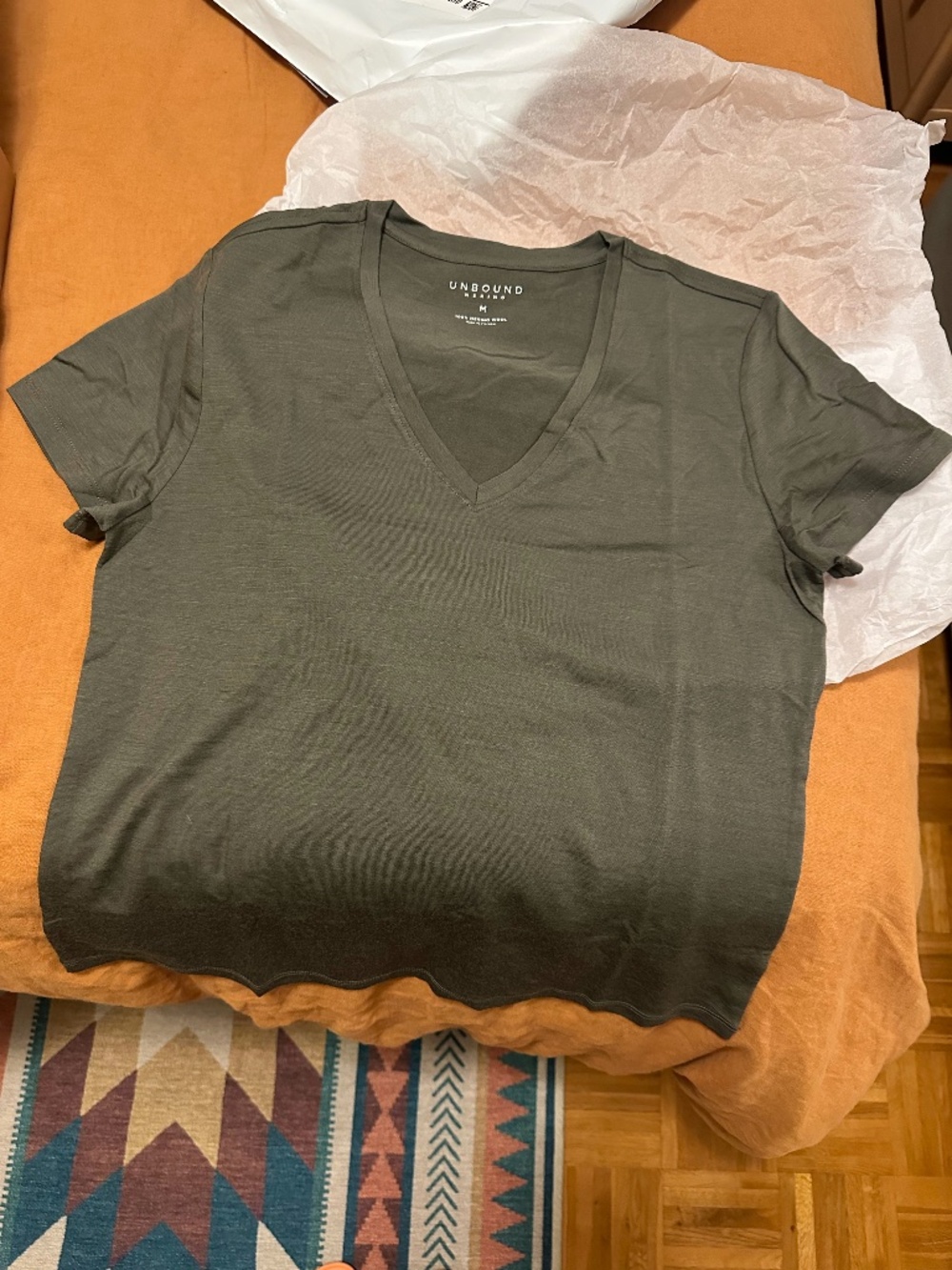 NEW Women's Merino V‑Neck T‑Shirt